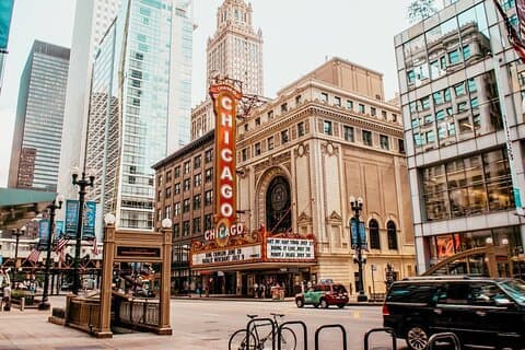 Chicago Downtown privat guidad promenad