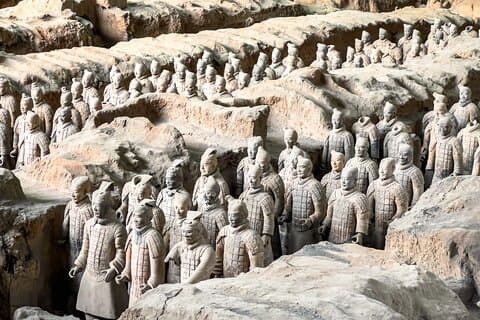 Xi’an Terracotta Warriors, Stadtmauer und Tuktuk Food Tour