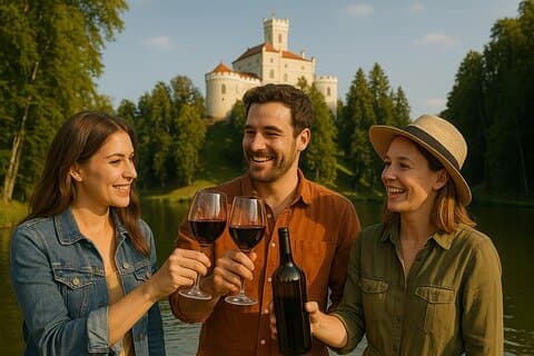 Cata de vinos y castillos - Excursión privada de un día desde Zagreb