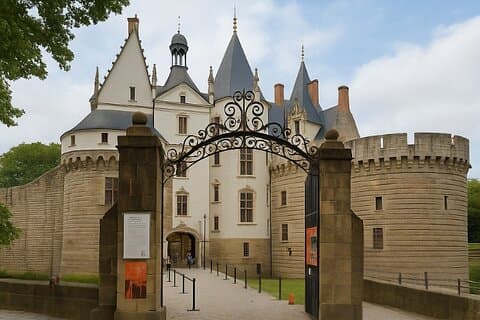 Nantes City Self-Guided Walking Tour with an APP