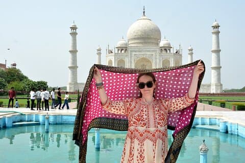 Desde Delhi : Taj Mahal Sunrise Tour & Old Delhi Sightseeing