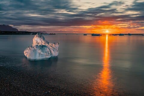 Gletscherlagune, Diamond Beach & Stokksnes - Landausflug