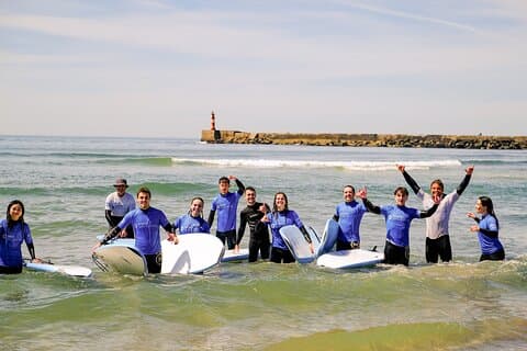 Surf Lessons in Porto with transfer at Porto Surf School