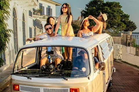 Privat halvdagstur i Panama City & Canal Tour i öppen topp VW Kombi
