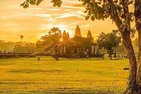 Heldagstur till templet med Angkor Wat Sunrise