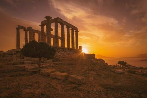 Temple of Poseidon Sunset Tour to Cape Sounio