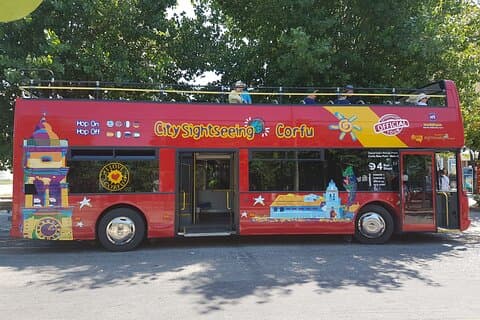 City Sightseeing Corfu Hop-On Hop-Off Bus Tour & Bookable Extras