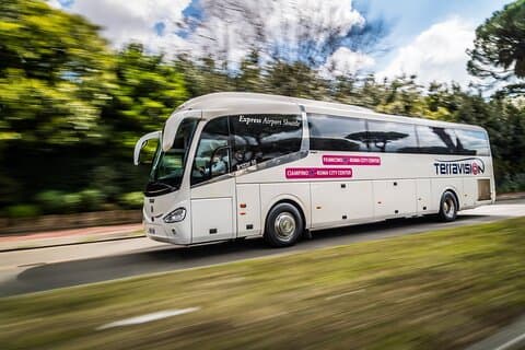 Bus transfer fra Fiumicino lufthavn til Vatikanstaten
