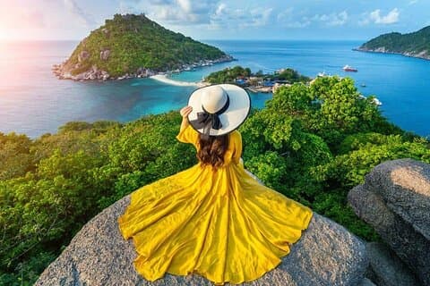 Full-Day Speedboat Tour to Koh Tao & Koh Nangyuan with Lunch