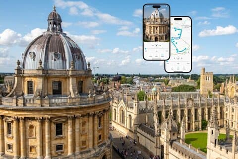 Oxford forskere og hemmeligheter selvguidet tur med app