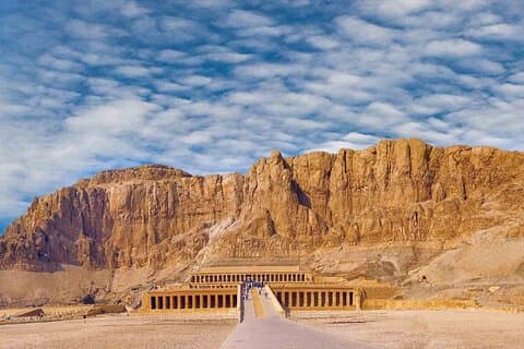 Halvdagstur på Valley of the kings Hatshepsut Temple och Memnon