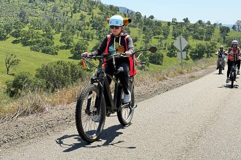 Full Day Electronic Bike and Rock Climbing Tour