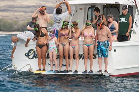 Reef Snorkel under the Captain Cook monument in Kealakekua Bay