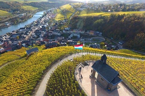 Luxemburgo Mosela Tour com degustação de vinhos e bilhete de barco