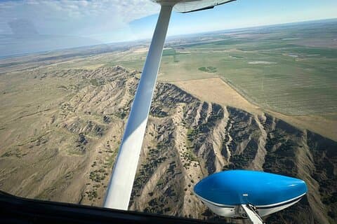 Badlands Small Plane flygäventyrstur