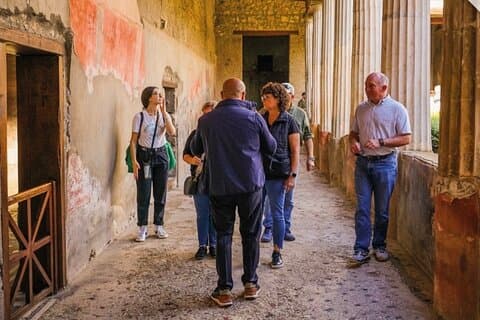 Pompeii Ruins Archeological Tour with Lunch