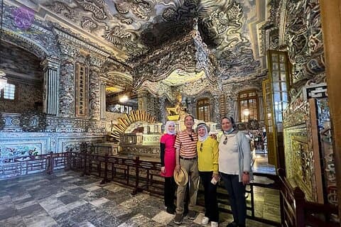 Visite de la ville de Hué au départ de DA Nang avec Hai Van Pass, pagode et tombeau royal