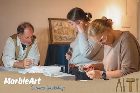 Marble Carving Workshop and Create Your Personal Symbol.