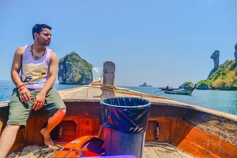 Krabi 4 Islands Snorkling och Thale Waek Heldagstur