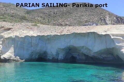 ParianSailing SeaTour to Blue Lagoon SeaCaves Despotico -Parikia