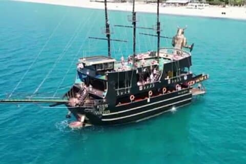 Alanya King of Vikings All Inclusive Bådtur