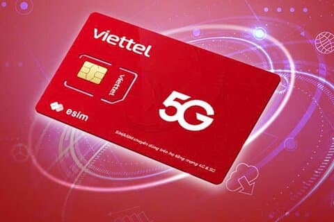 Viettel SIM for Vietnam – 15 dager 5 GB per dag eSIM og fysisk