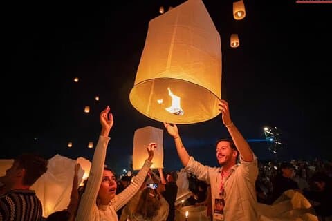 2026 Chiangmai Sky Lantern Festival Maejo Tudongkhasathan