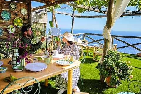 Sorrento : Classe de cerâmica da Costa Amalfi com sabores locais