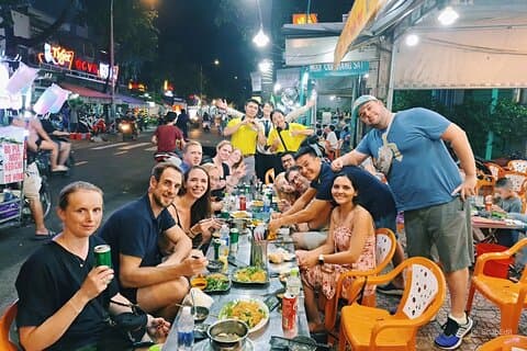 Saigon - Tour de cuisine de rue en moto/voiture/marche