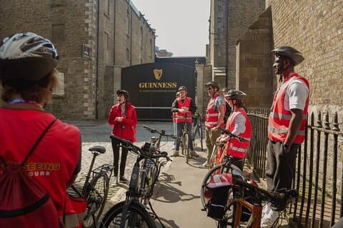 E-Bike & Bike Tour com um guia local em Dublin