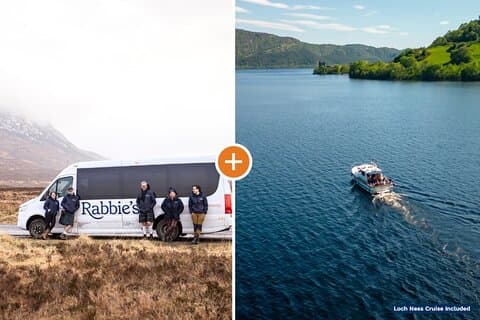Loch Ness & Highlands Kleingruppentour ab Edinburgh mit Kreuzfahrt