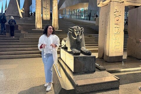 Grand Egyptian Museum, Khan Elkhalili marked, Nile felucca ride