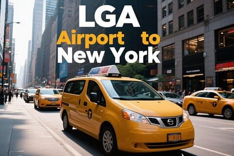 New York: Privat flygplatstransfer från/till LaGuardia flygplats(LGA)