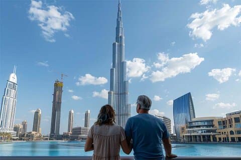 Privat helgedag Dubai bytur fra Abu Dhabi