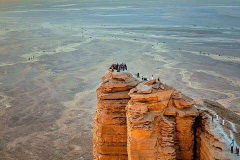 Riad Borde del mundo Puesta de sol y Off-Roading