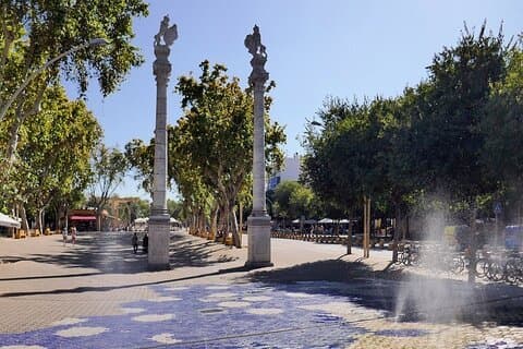 Sevilla Legends Upptäckt Självguidad Stadsfärd