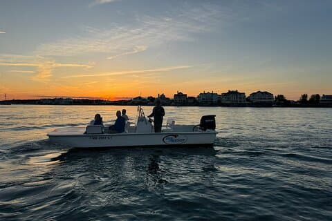 75 minuten privéfeest Back Bay Sunset Cruise in Ocean City, MD