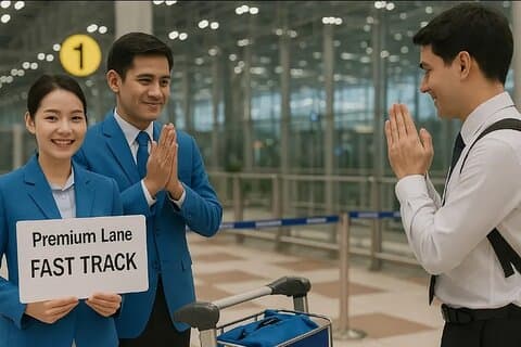 Phuket Airport VIP Fast-Track immigratie met persoonlijke gids