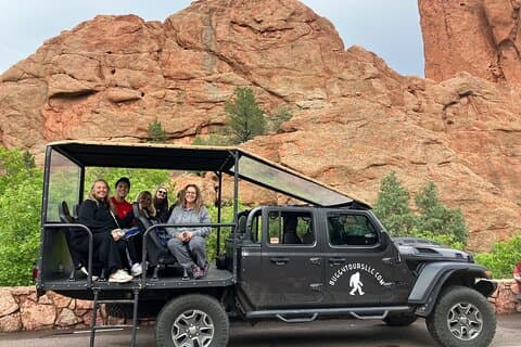 Private Garden of the Gods Jeep Tour