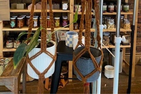 Macrame Pot Holder Workshop Tamborine Mountain Australia