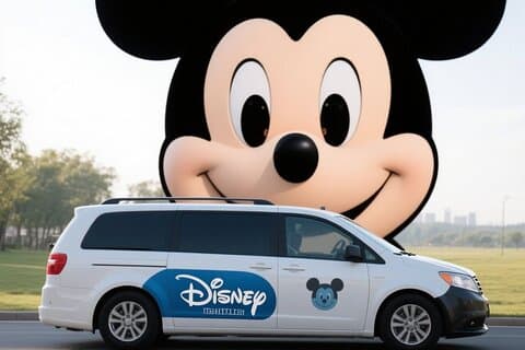 Tokyo: Hotelltransfer till/från Disneyland eller DisneySea