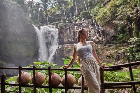 Ubud beste vannfallet tur med Tegenungan, Kanto Lampo og Tibumana