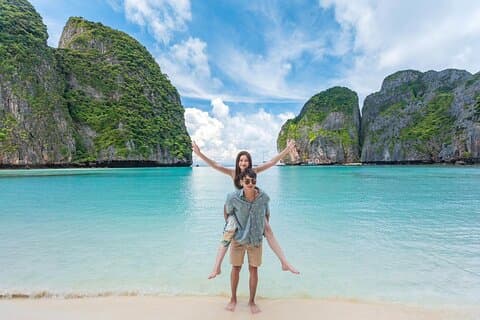 Phi Phi Bambus und Maya Bay Schnorcheltour ab Phuket