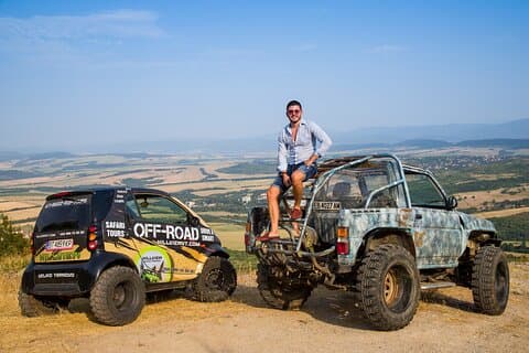 Drive a 4x4 Off-Road Jeep in Veliko Tarnovo