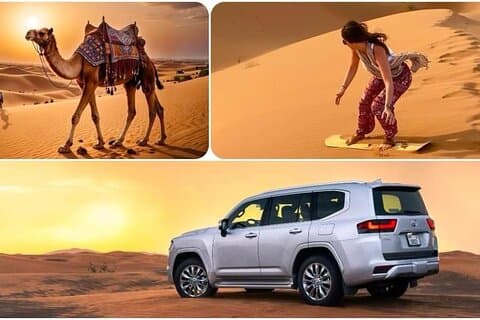 Doha: Safari dans le désert avec activités et escale en mer intérieure