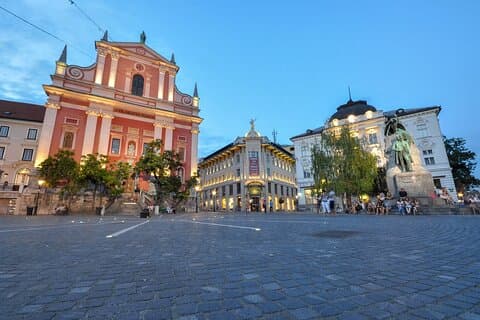 Visite audio libre guidée de Ljubljana