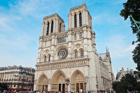 Paris Notre Dame Exterior Guided Tour with Cathedral Access