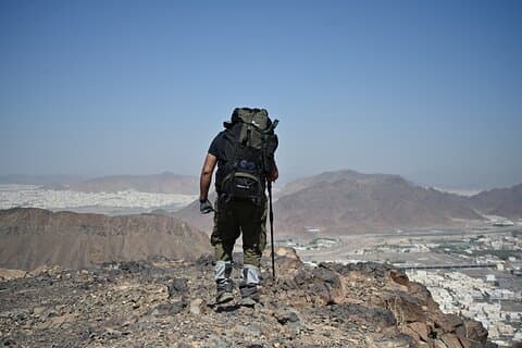 Athum Mountain Adventure 4x4 Vehicle Sunset and Sunrise Hiking