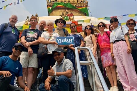 Katmandu : Excursão de dia inteiro Top 4 UNESCO com almoço - privado / grupo