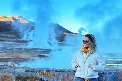 Alba ai Geyseres del Tatio Viaggio nelle Ande